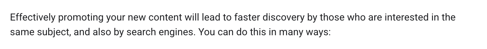 Screenshot of Google's page "SEO Starter Guide: The Basics", showing the passage quoted above